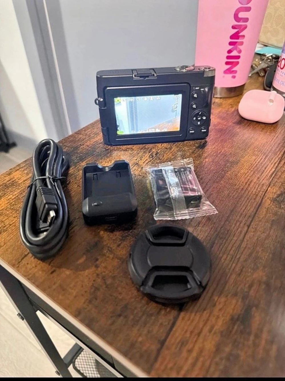 4K Digital Camera Black with Accessories